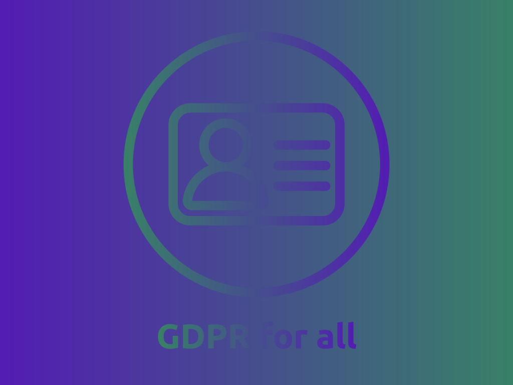 Personal data icon