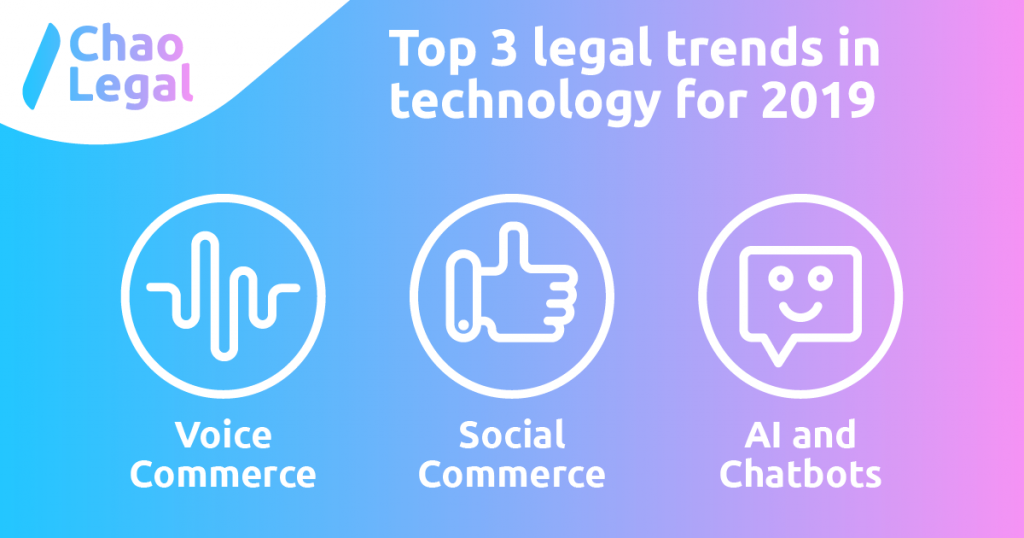 Infographic top 3 legal trends in technology for 2019